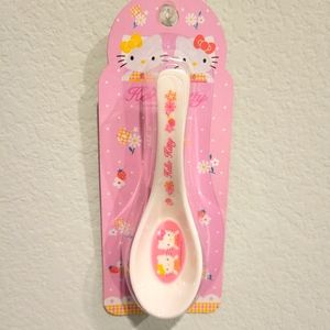 Hello Kitty Children Soup Spoon
